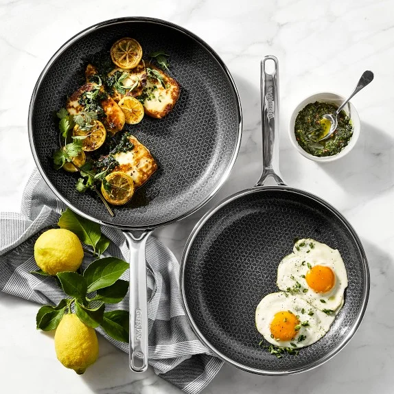 GreenPan™ Spectra Thermobond Hybrid Ceramic Nonstick Fry Pan Set, 10″ & 12″