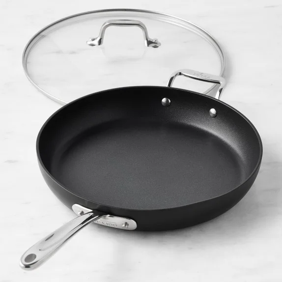 All-Clad HA1 Expert Nonstick Fry Pan with Lid, 12″