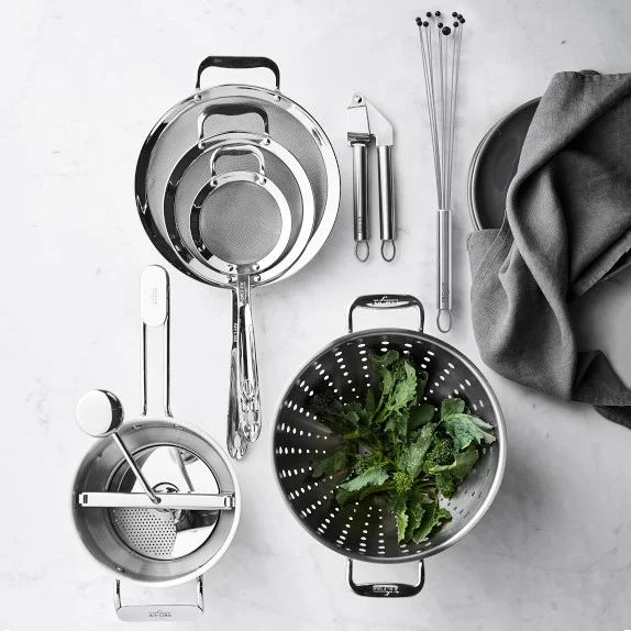 All-Clad Stainless-Steel Garlic Press