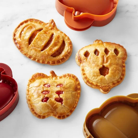 Williams Sonoma Figural Fall Hand Pie Molds, Set of 3